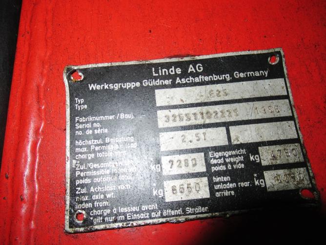 LINDE E  25